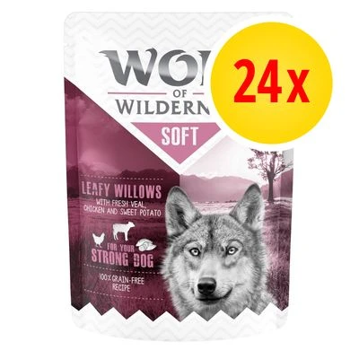 Wolf Of Wilderness Adult "Soft" Pouches Multibuy 24 X 300g 3 Wolf Of Wilderness Adult "Soft" Pouches Multibuy 24 X 300g
