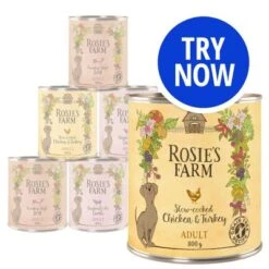 Rosie's Farm Adult Mixed Trial Pack - 6 X 800g
