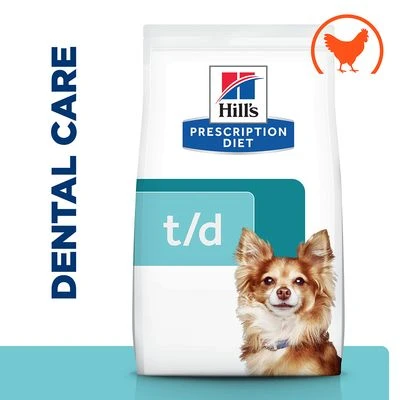 Hill's Prescription Diet Canine T/d Mini Dental Care 3 Hill's Prescription Diet Canine T/d Mini Dental Care