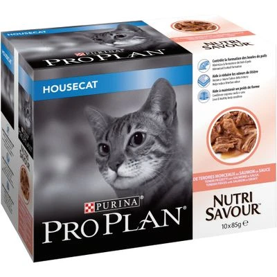 Pro Plan Nutrisavour Housecat - Salmon 3 Pro Plan Nutrisavour Housecat - Salmon