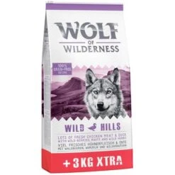Wolf Of Wilderness Adult 'Wild Hills' - Duck 21 Wolf Of Wilderness Adult 'Wild Hills' - Duck -EUKANUBA Shop 123597 15kg wildhills 1000x1000 6