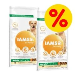 IAMS For Vitality Dry Dog Food Multibuys