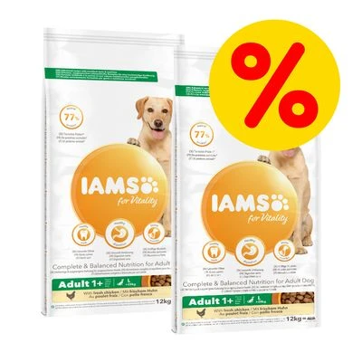 IAMS For Vitality Dry Dog Food Multibuys 3 IAMS For Vitality Dry Dog Food Multibuys