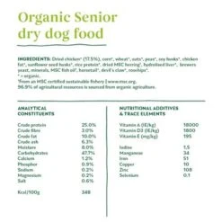 Yarrah Organic Senior Organic Chicken -EUKANUBA Shop 17062 dog dry yarrah senior 2kg 8714265000331 3 8
