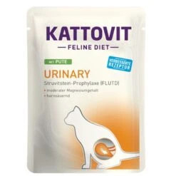 Kattovit Urinary Pouches 24 X 85g -EUKANUBA Shop 179096 pla finnern kattovit urinary pouch pute 85g 3