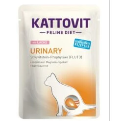 Kattovit Urinary Pouches 24 X 85g -EUKANUBA Shop 179098 pla finnern kattovit urinary pouch lachs 85g 9