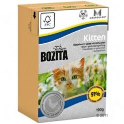 Bozita Feline Tetra Pak Multibuy 16 X 190g -EUKANUBA Shop 234660 bozita feline kitten 6