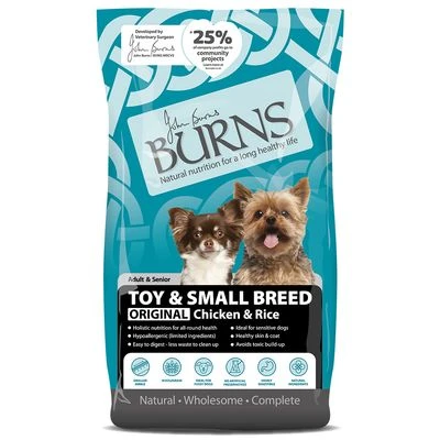 Burns Adult & Senior Original Toy & Small Breed - Chicken & Rice 4 Burns Adult & Senior Original Toy & Small Breed - Chicken & Rice - Image 2