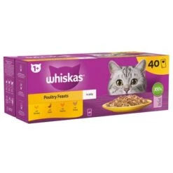 Whiskas 1+ Poultry Feasts In Jelly