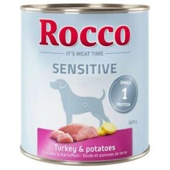Rocco Sensitive Multibuy 24 X 800g -EUKANUBA Shop 38666 pla rocco sensitive turkeypotatoes 800g hs 01 9