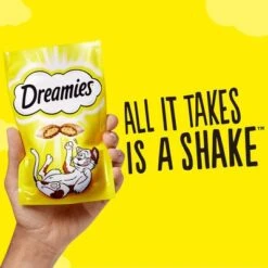 Dreamies Big Pack Cat Treats - Salmon -EUKANUBA Shop 390095 slogan 0