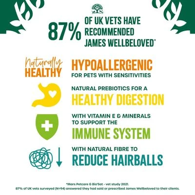 James Wellbeloved Adult Cat Hairball - Turkey 10 James Wellbeloved Adult Cat Hairball - Turkey - Image 8