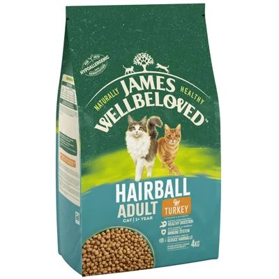 James Wellbeloved Adult Cat Hairball - Turkey 3 James Wellbeloved Adult Cat Hairball - Turkey