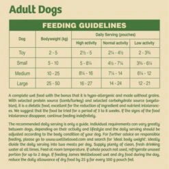 James Wellbeloved Adult Grain Free Pouches - Variety Pack -EUKANUBA Shop 423978 feeding guidelines t61 1