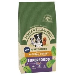 James Wellbeloved Puppy/Junior Superfoods - Turkey With Kale & Quinoa -EUKANUBA Shop 425798 fop single 7