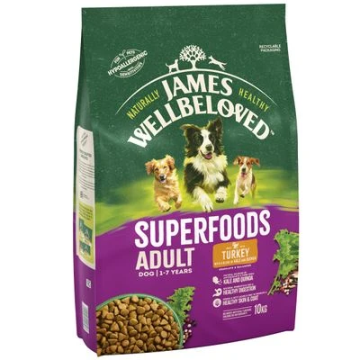 James Wellbeloved Adult Superfoods - Turkey With Kale & Quinoa 4 James Wellbeloved Adult Superfoods - Turkey With Kale & Quinoa - Image 2