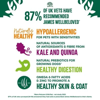 James Wellbeloved Adult Superfoods - Turkey With Kale & Quinoa 11 James Wellbeloved Adult Superfoods - Turkey With Kale & Quinoa - Image 9