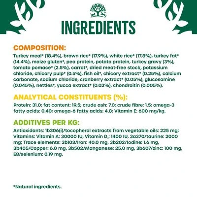 James Wellbeloved Senior 7+ Cat - Turkey 7 James Wellbeloved Senior 7+ Cat - Turkey - Image 5