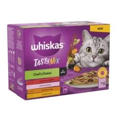 Whiskas 1+ Tasty Mix Chef's Choice In Gravy
