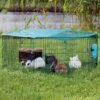 Trixie Young Animal Run With Protective Net -EUKANUBA Shop 44505 PLA Trixie Jungtiergehege 6 Eck mit Schutznetz 4