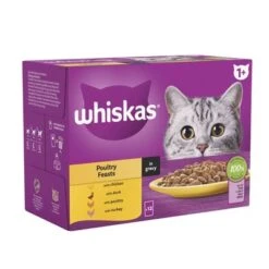 Whiskas 1+ Poultry Feasts In Gravy