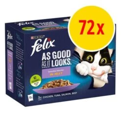 Felix As Good As It Looks Multibuy 72 X 100g