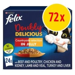 Felix As Good As It Looks - Doubly Delicious 72 X 100g