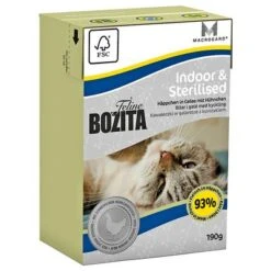 Bozita Feline Tetra Pak Multibuy 16 X 190g -EUKANUBA Shop 47524 PLA Bozita Feline Tetrapack Indoor Sterilised 190g 4