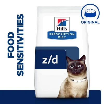 Hill's Prescription Diet Feline Z/d Food Sensitivities 3 Hill's Prescription Diet Feline Z/d Food Sensitivities