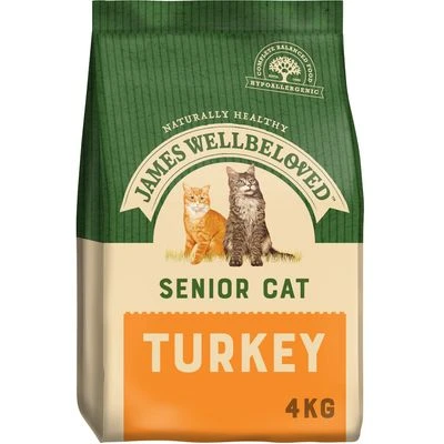 James Wellbeloved Senior 7+ Cat - Turkey 4 James Wellbeloved Senior 7+ Cat - Turkey - Image 2