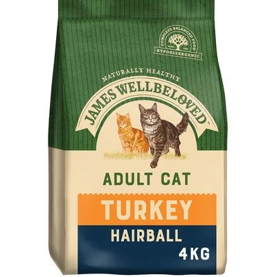 James Wellbeloved Adult Cat Hairball - Turkey 4 James Wellbeloved Adult Cat Hairball - Turkey - Image 2