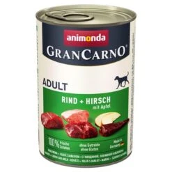Animonda GranCarno Original Adult Mixed Trial 24 X 400g -EUKANUBA Shop 51231 pla animonda grancarno adult rindwildapfel 400g 1