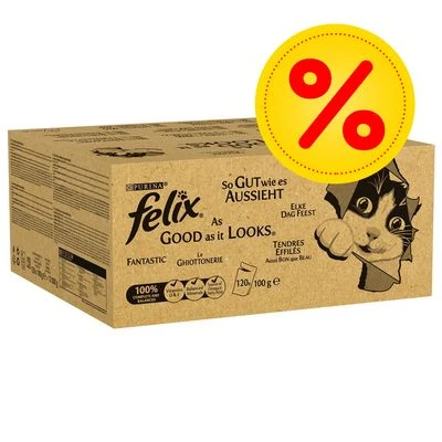 Felix As Good As It Looks Mega Pack 120 X 100g 3 Felix As Good As It Looks Mega Pack 120 X 100g