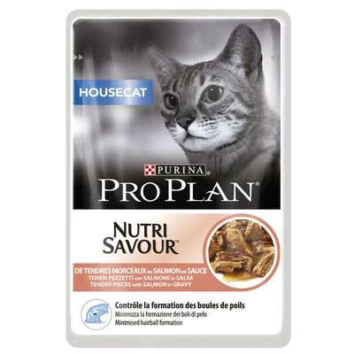 Pro Plan Nutrisavour Housecat - Salmon 4 Pro Plan Nutrisavour Housecat - Salmon - Image 2