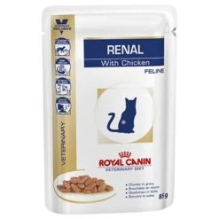Royal Canin Veterinary Feline Renal Pouches Multibuy -EUKANUBA Shop 67355 pla royal canin vet renal chicken pouch 1 1