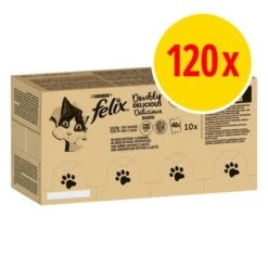 Felix As Good As It Looks - Doubly Delicious Mega Pack 120 X 100g