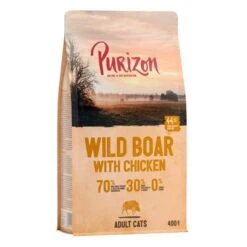 Purizon Adult Grain-Free Wild Boar With Chicken 15 Purizon Adult Grain-Free Wild Boar With Chicken -EUKANUBA Shop 76039 pla purizon cats wild boar 400g 1000x1000 8