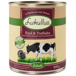 Lukullus Multibuy 24 X 800g -EUKANUBA Shop 800g rind truthahn 1000x1000 9