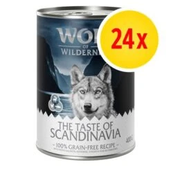 Wolf Of Wilderness "The Taste Of" Multibuy 24 X 400g