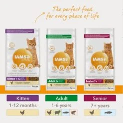 IAMS For Vitality Adult Fresh Chicken Dry Cat Food 12 IAMS For Vitality Adult Fresh Chicken Dry Cat Food -EUKANUBA Shop 8710255126029 a 1
