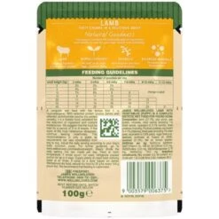 James Wellbeloved Puppy & Junior Grain Free Pouches - Lamb With Vegetables -EUKANUBA Shop 9003579006375 bop uk james wellbeloved grain free lamb pouch puppy 100g singles from 12pk 0