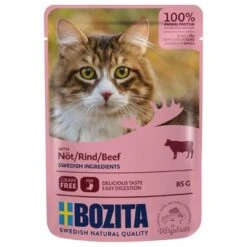 Bozita Chunks In Sauce Pouches 12 X 85g -EUKANUBA Shop 90498 pla bozita beefsauce 85g 8