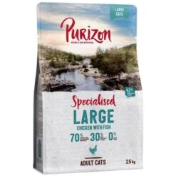 Purizon Large Adult Grain-Free Chicken & Fish -EUKANUBA Shop 93304 pla purizon cat large chickenfish 2 5kg 1000x1000 2