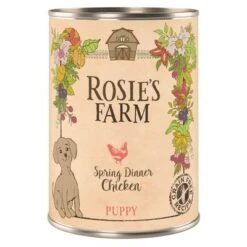 Rosie's Farm Multibuy 24 X 400g -EUKANUBA Shop 95790 pla rosie sfarm puppy chicken 400g 8