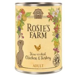 Rosie's Farm Multibuy 24 X 400g -EUKANUBA Shop 96197 pla rosie sfarm adult chickenturkey 400g 3