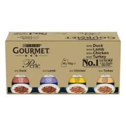 Gourmet Perle Pouches Mixed Multibuy 96 X 85g -EUKANUBA Shop 96x85g chef s collection product front 5