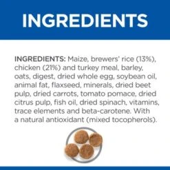 Hill's Science Plan Hill’s Science Plan Adult 7+ Youthful Vitality Medium With Chicken 14 Hill's Science Plan Hill’s Science Plan Adult 7+ Youthful Vitality Medium With Chicken -EUKANUBA Shop dog senior vitality chicken medium ingredients 6