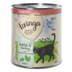 Feringa Classic Meat Menu Multibuy 24 X 800g -EUKANUBA Shop feringa classicmeat adult rabbitturkey 800g 1000x1000 1 1 1