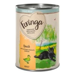 Feringa Single Meat Menu 6 X 410g -EUKANUBA Shop feringa singlemeat adult duck 410g 1000x1000 0 1