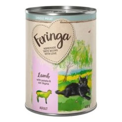 Feringa Single Meat Menu 6 X 410g -EUKANUBA Shop feringa singlemeat adult lamb 410g 1000x1000 6 1